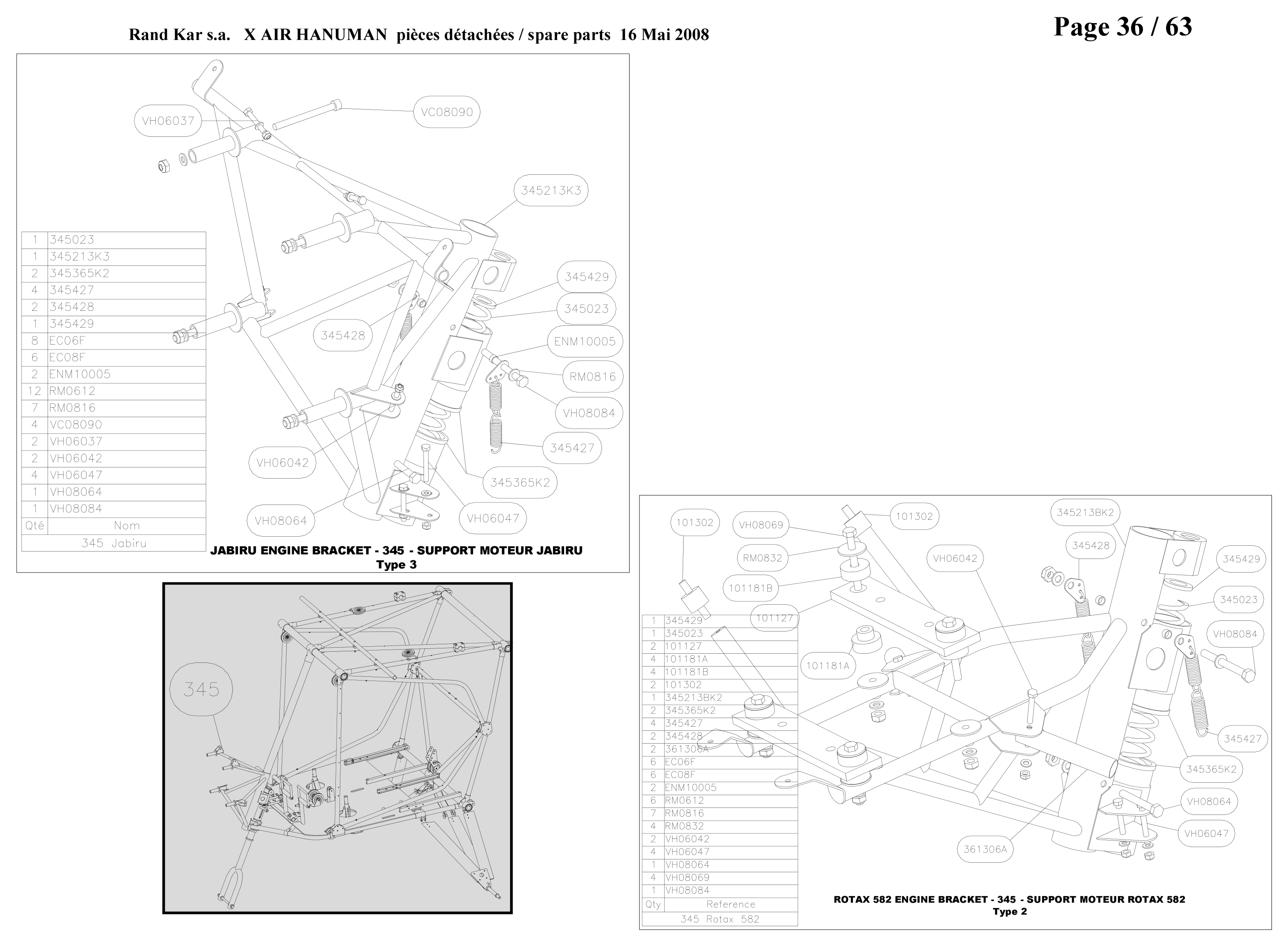 Engine frame – Hanuman parts diagram