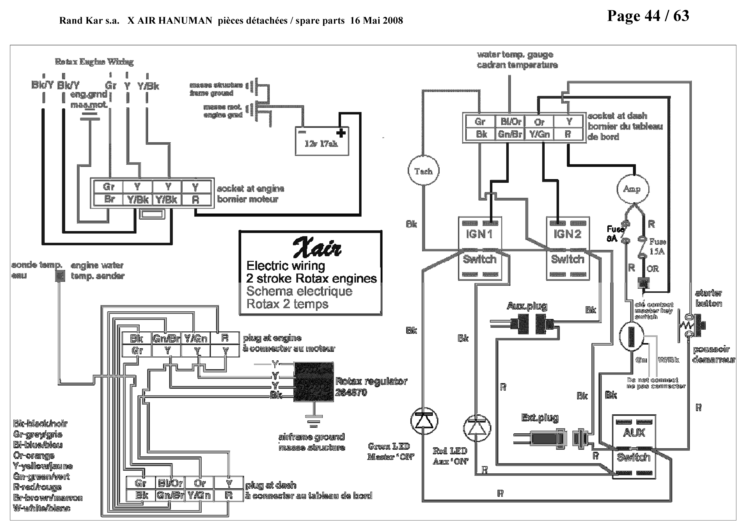 Electric wiring – Hanuman parts diagram