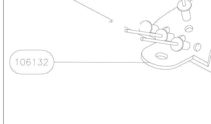 106132 – Rear wing strut (X-Air F Gumnam) spare part diagram