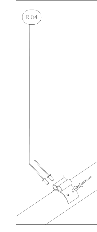 RI04 – Elevator control tube (X-Air F Gumnam) spare part diagram