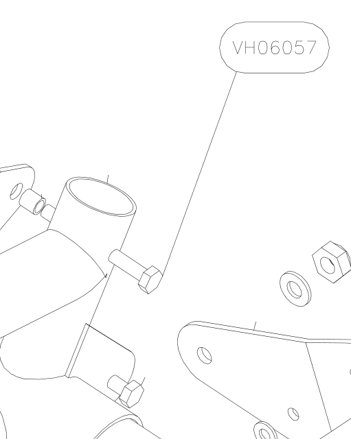 VH06057 – Main axle (X-Air F Gumnam) spare part diagram