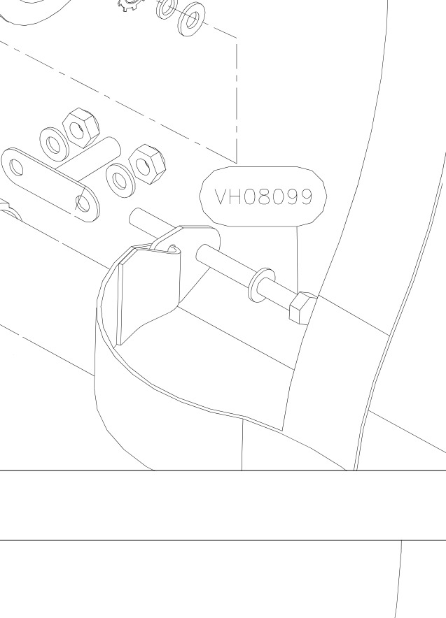 VH08099 – Main axle (X-Air F Gumnam) spare part diagram