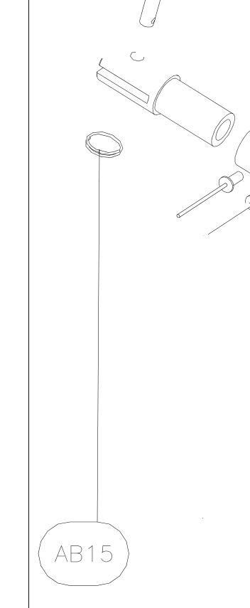 AB15 – Short jury struts (X-Air F Gumnam) spare part diagram