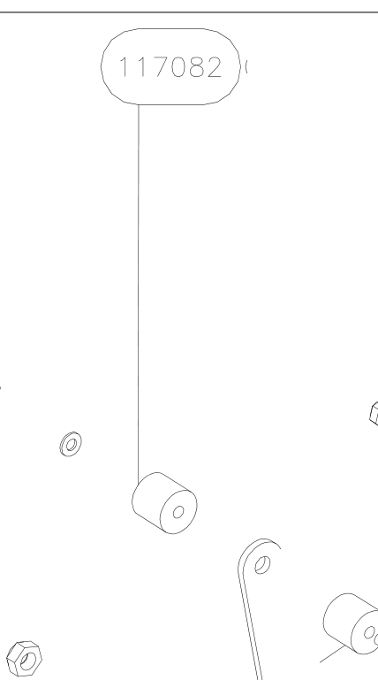 117082 – Elevator tube front part (X-Air F Gumnam) spare part diagram