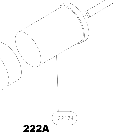 122174 – Ailerons (X-Air F Gumnam) spare part diagram