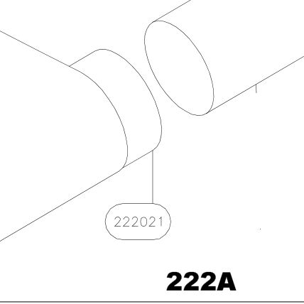 222021 – Ailerons (X-Air F Gumnam) spare part diagram
