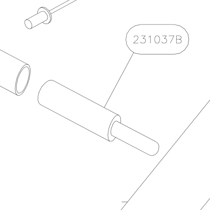 231037B – Elevator (X-Air F Gumnam) spare part diagram