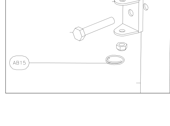 AB15 – Rudder (X-Air F Gumnam) spare part diagram