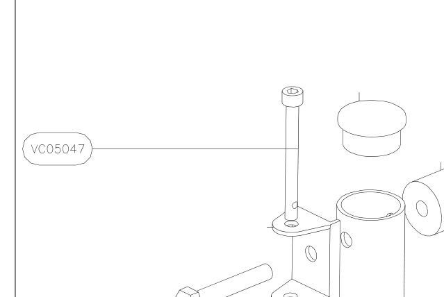 VC05047 – Rudder (X-Air F Gumnam) spare part diagram