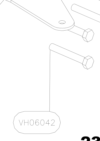VH06042 – Rudder (X-Air F Gumnam) spare part diagram