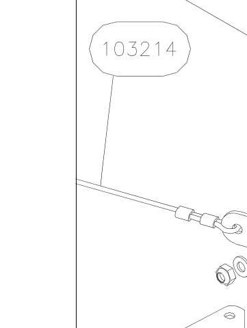 103214 – Leading edge (X-Air) spare part diagram