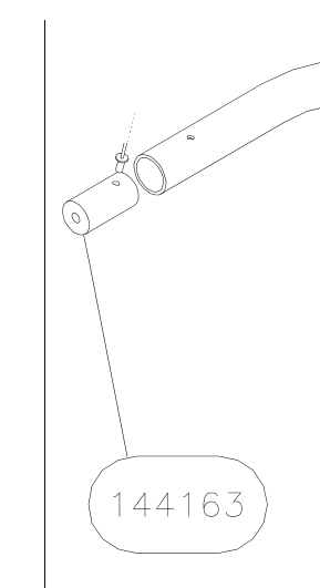 144163 – Top fin leading edge (X-Air F Gumnam) spare part diagram