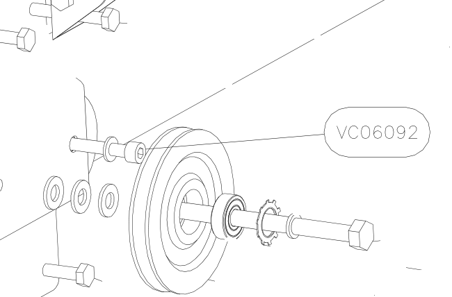 VC06092 – Floor board (X-Air F Gumnam) spare part diagram