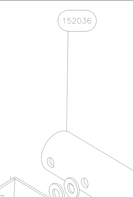 152036 – Stabilizer (X-Air F Gumnam) spare part diagram