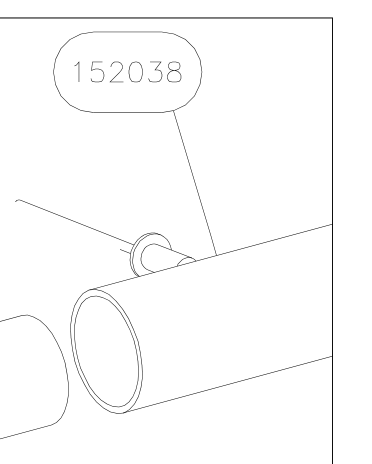 152038 – Stabilizer (X-Air F Gumnam) spare part diagram