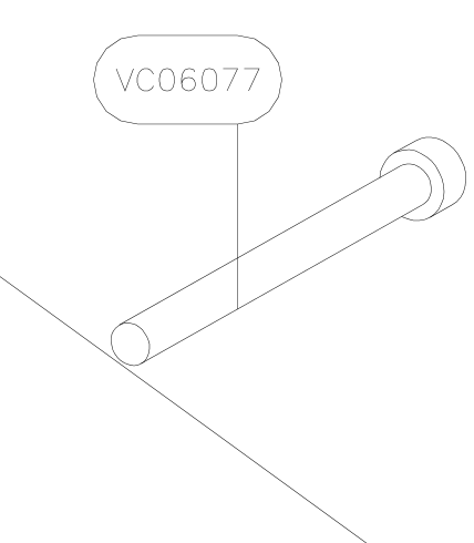 VC06077 – Leading edge (X-Air) spare part diagram