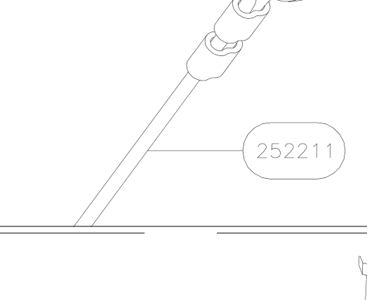 252211 – Stabilizer (X-Air F Gumnam) spare part diagram