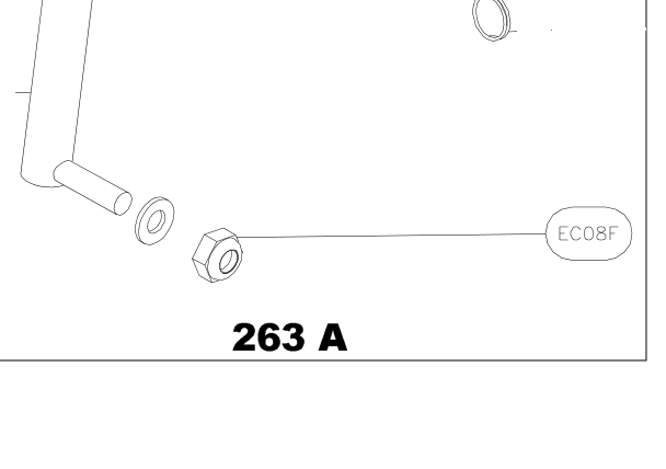 EC08F – Control sticks (X-Air F Gumnam) spare part diagram