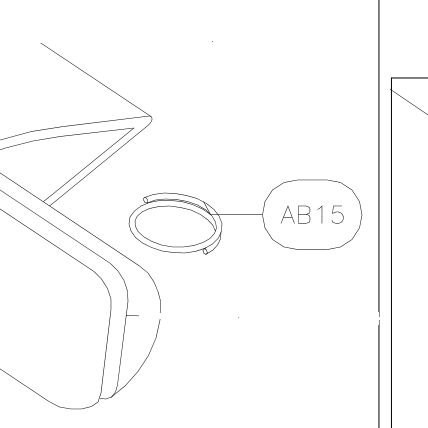 AB15 – Doors option (X-Air) spare part diagram