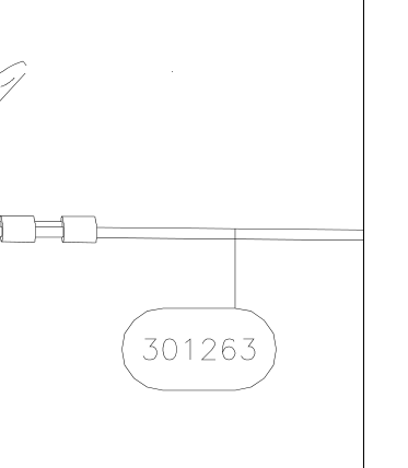 301263 – Leading edge (Hanuman) spare part diagram