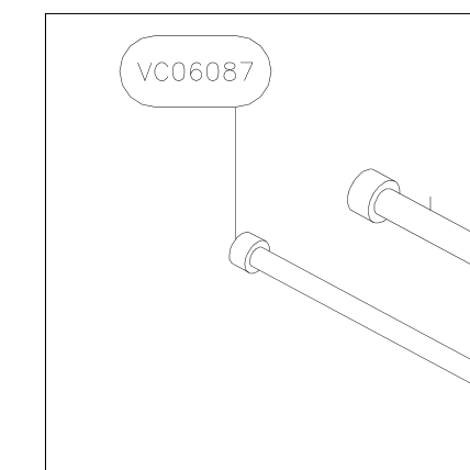 VC06087 – Leading edge (Hanuman) spare part diagram