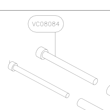 VC08084 – Leading edge (Hanuman) spare part diagram
