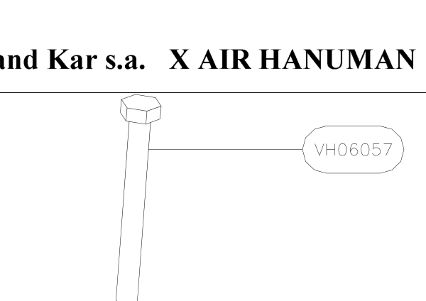 VH06057 – Trailing edge (Hanuman) spare part diagram