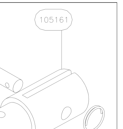 105161 – Front wing struts (Hanuman) spare part diagram