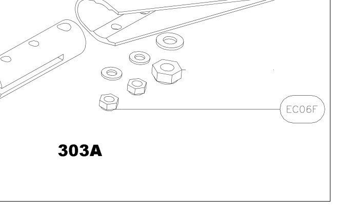 EC06F – Front wing struts (Hanuman) spare part diagram