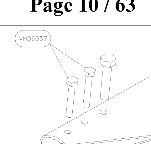 VH06037 – Front wing struts (Hanuman) spare part diagram