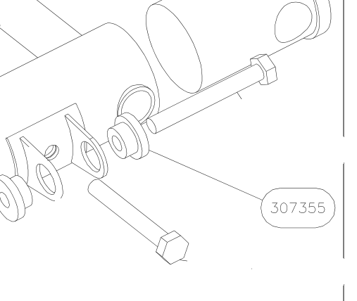 307355 – Aileron (Hanuman) spare part diagram