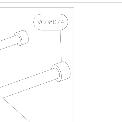 VC08074 – Trailing edge (X-Air) spare part diagram