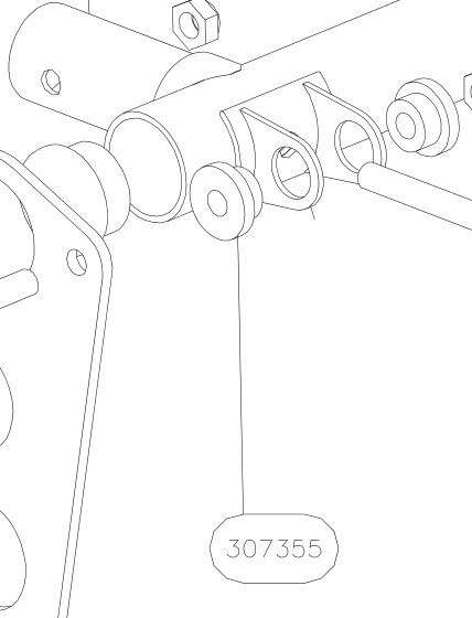 307355 – Elevator (Hanuman) spare part diagram