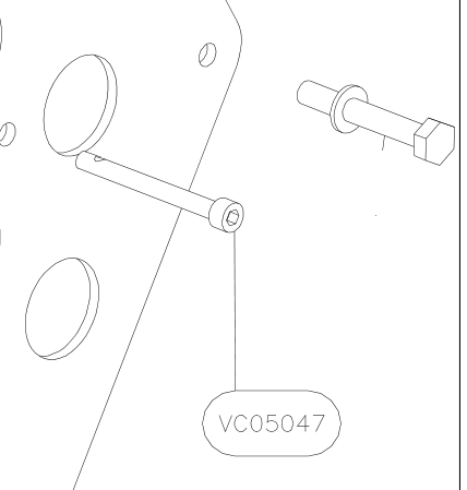 VC05047 – Rudder (Hanuman) spare part diagram
