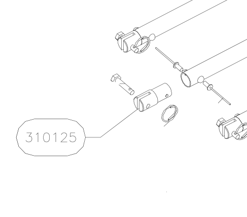 310125 – Wing jury struts (Hanuman) spare part diagram