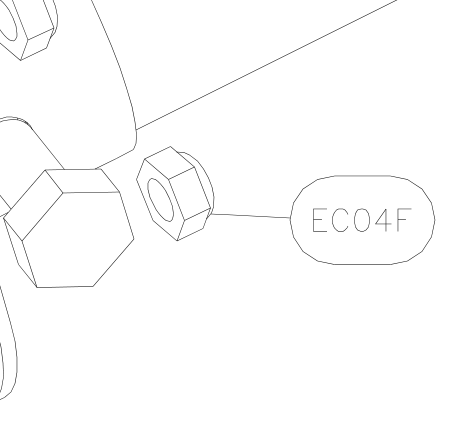 EC04F – Wing root (Hanuman) spare part diagram