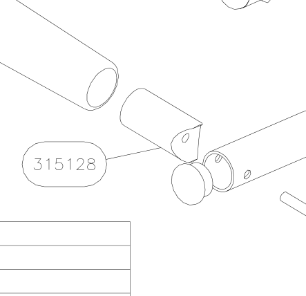 315128 – Control stick (Hanuman) spare part diagram