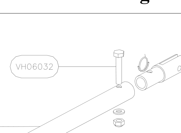VH06032 – Elevator fork (Hanuman) spare part diagram