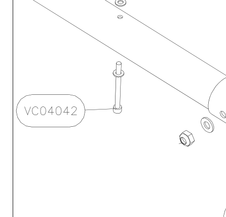 VC04042 – Fin trailing edge (Hanuman) spare part diagram