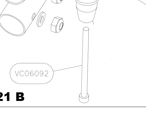 VC06092 – Fin trailing edge (Hanuman) spare part diagram