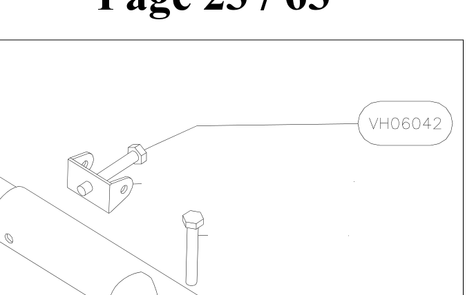 VH06042 – Fin trailing edge (Hanuman) spare part diagram
