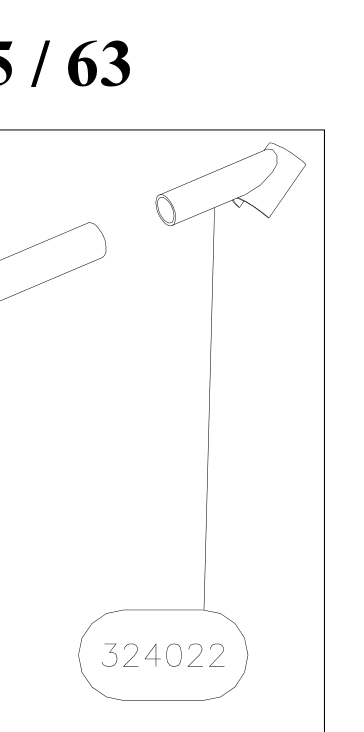 324022 – Fin front tube (Hanuman) spare part diagram