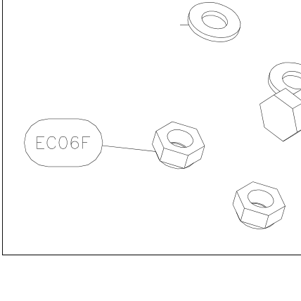 EC06F – Rear wing strut (X-Air) spare part diagram