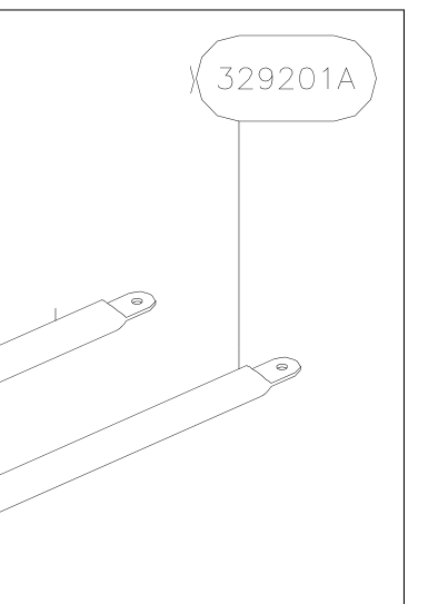 329201A – Side diagonal fuselage holders (Hanuman) spare part diagram