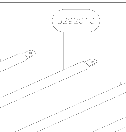 329201C – Side diagonal fuselage holders (Hanuman) spare part diagram