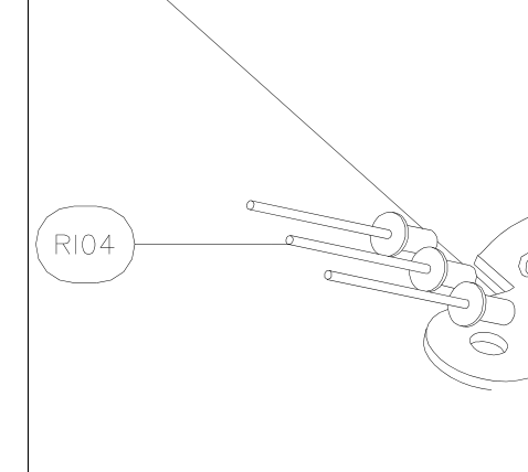 RI04 – Rear wing strut (X-Air) spare part diagram