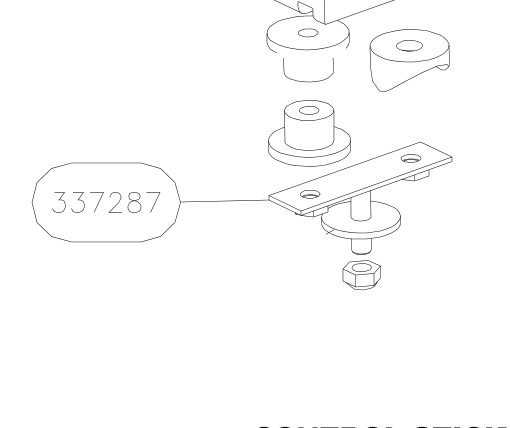 337287 – Control stick assy (Hanuman) spare part diagram