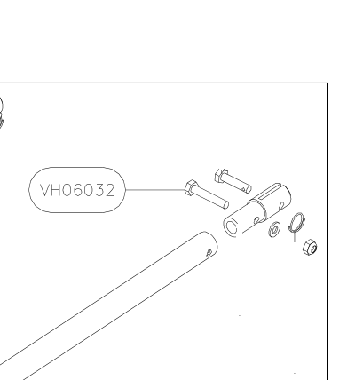 VH06032 – Engine supporting tubes (Hanuman) spare part diagram