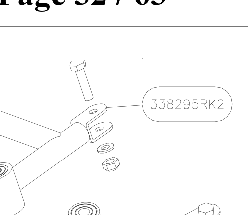 338295RK2 – Aileron control in wing (Hanuman) spare part diagram
