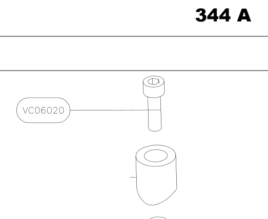 VC06020 – Door entrance bottom tube (Hanuman) spare part diagram